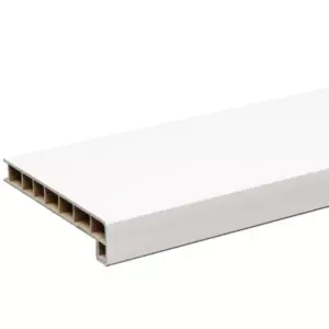 Подоконник пластиковый Moeller LD 40 белый (clean-touch)